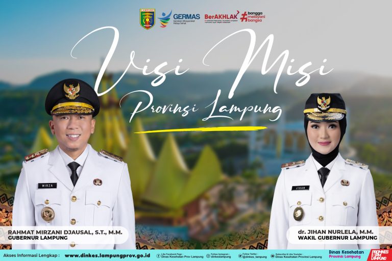 VISI MISI DINAS KESEHATAN PROVINSI LAMPUNG