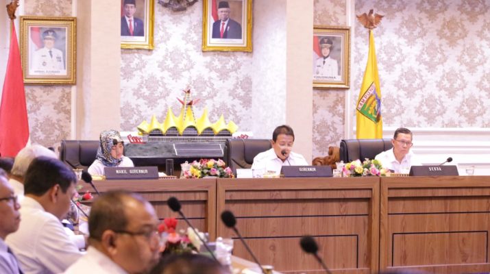 Gubernur Arinal Ajak Bupati/Walikota Berikan Imbauan Bijak Ke Masyarakat Terkait Virus Corona