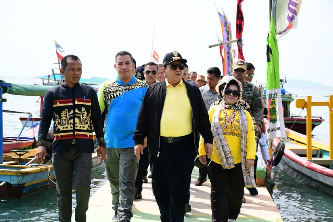 Pulau Pahawang, Jadi Pilihan Gubernur Lampung Bakti Sosial HUT Lampung ke - 56