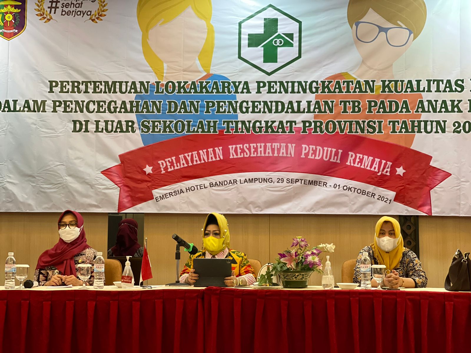 Lokakarya Dinas Kesehatan Provinsi Lampung bahas pencegahan anak dan remaja tertular Tuberkulosis (3)