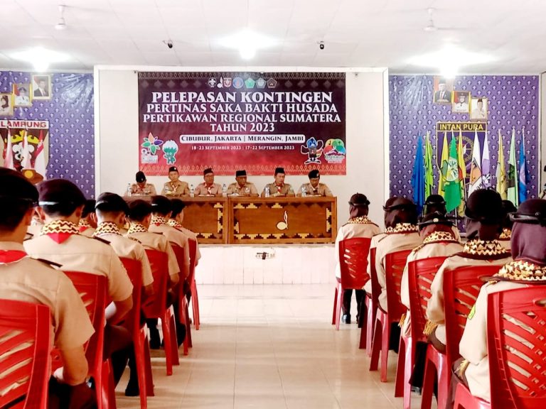Kontingen PERTINAS SBH VI Provinsi Lampung Resmi Dilepas