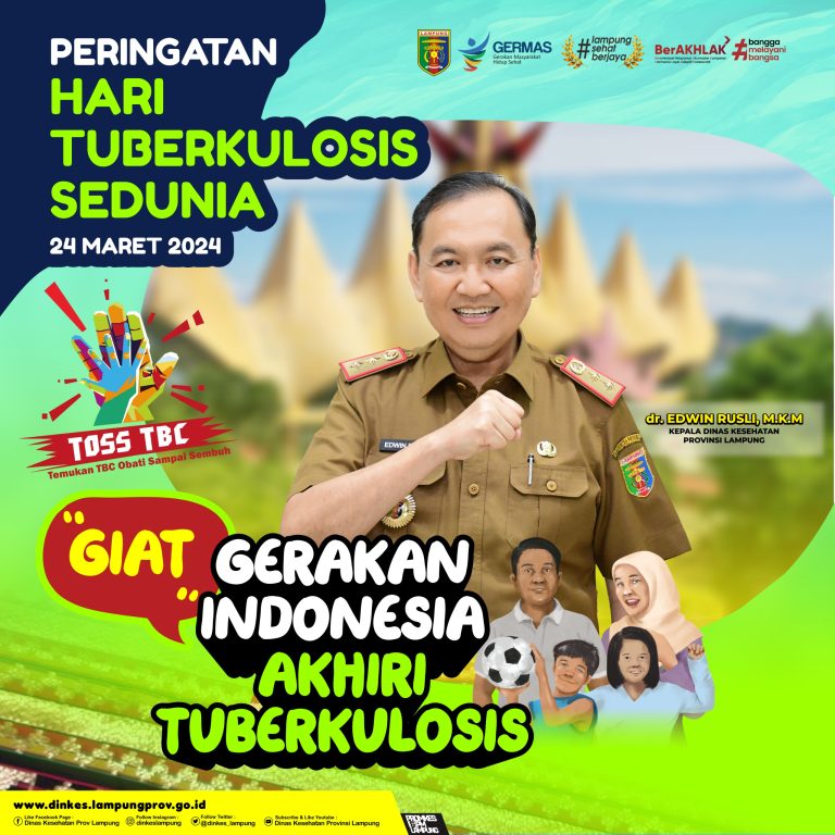 Twibbon Hari Tuberkulosis Sedunia (HTBS) 2024 Versi Lampung