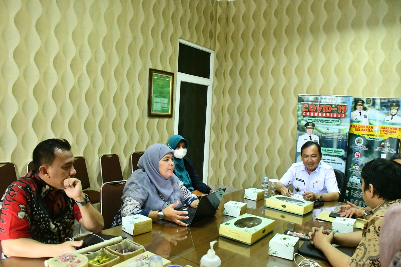 Visitasi Kemenkes RI. Dalam rangka penambahan Laboratorium rujukan Skrining Hipotiroid Kongenital (SHK) di Provinsi Lampung