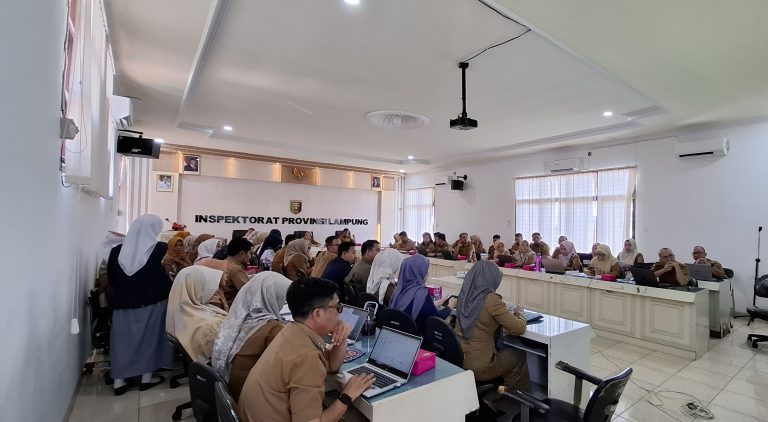 Dinkes Lampung hadiri Evaluasi Rencana Aksi Reformasi Birokrasi Triwulan 4 Pemerintah Provinsi Lampung tahun 2024